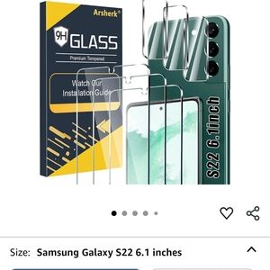The Arshek Screen Protector is specifically designed for the Samsung Galaxy S22